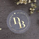 Gold Foil Stickers