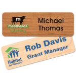 Custom Made Name Badges Print