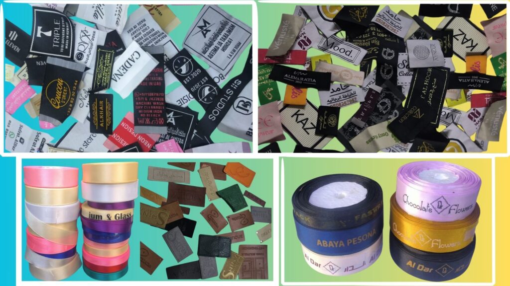 Woven & PU Leather Label - custom label print for cloth