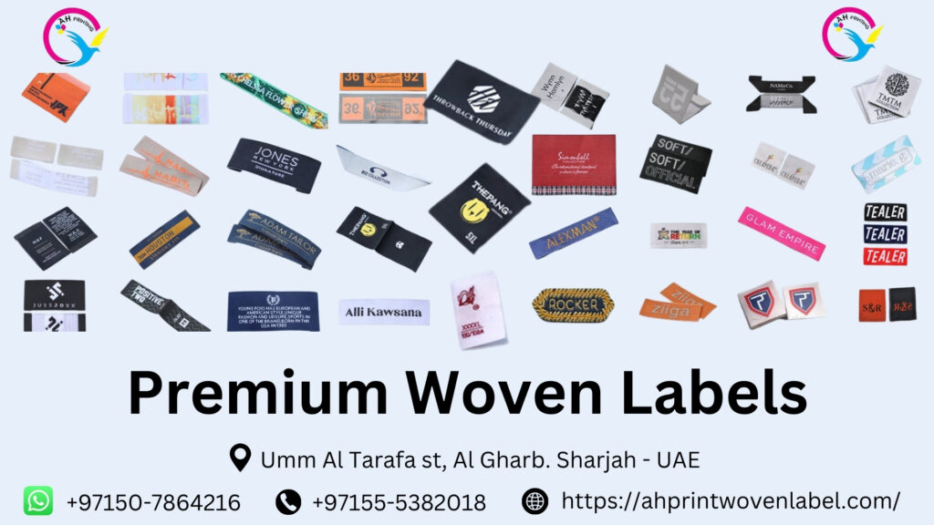 Premium Woven Labels in Dubai, UAE
