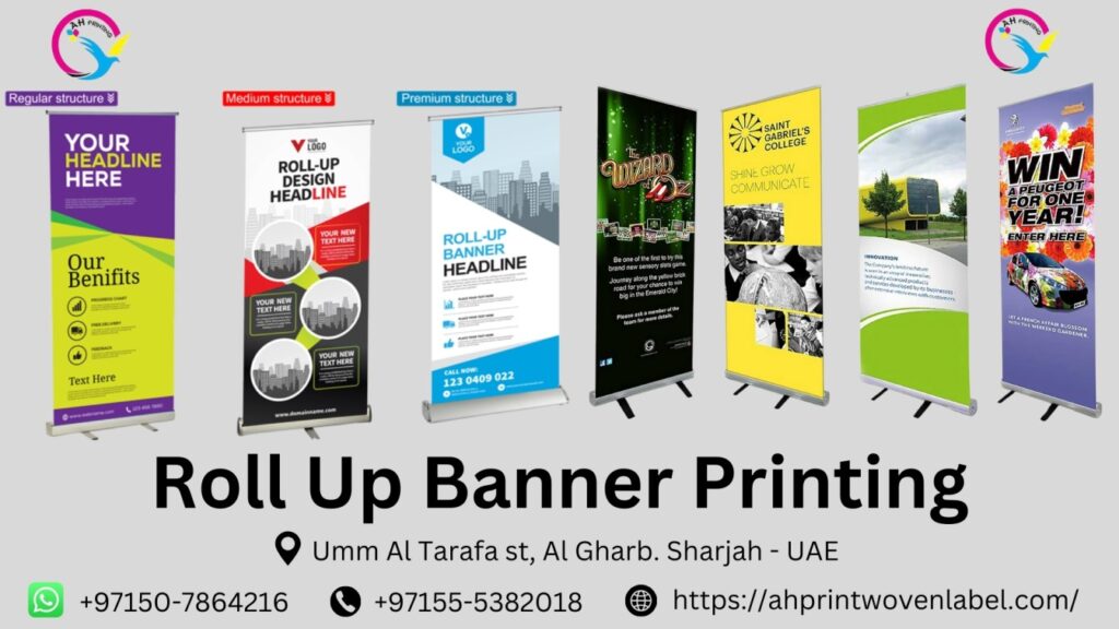 Roll Up Banner Printing Services in Dubai