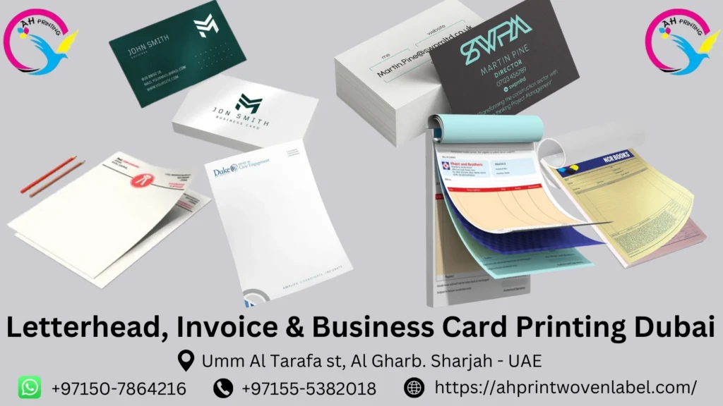 Letterhead Invoice & Business Card